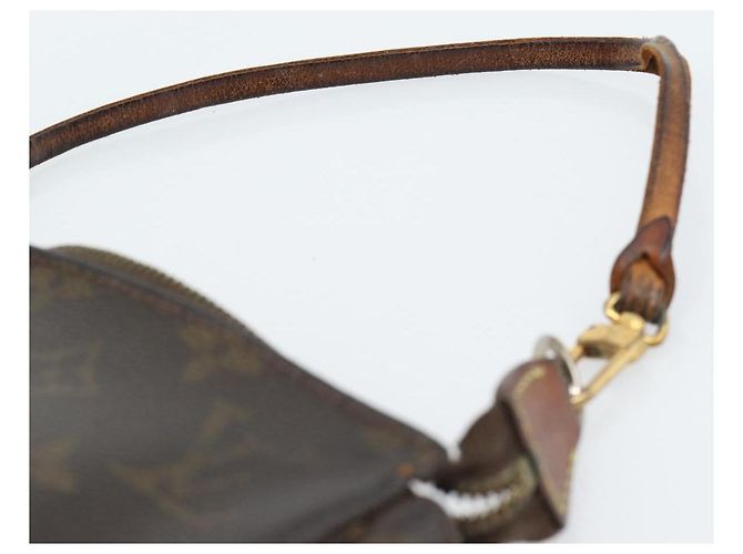 LOUIS VUITTON Monogram Pochette Accessoires Cartera M51980 LV Auth ti3956 Monograma - vista 9