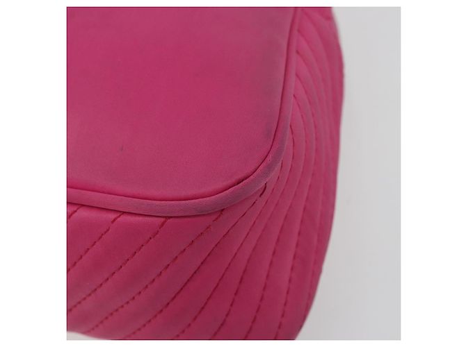 SAINT LAURENT Borsa a Mano Canvas Rosa Oro Auth bs35590 D'oro - vista 10