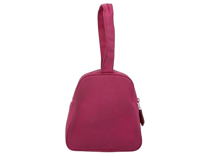 SAINT LAURENT Borsa a Mano Canvas Rosa Oro Auth bs35590 D'oro - vista 3