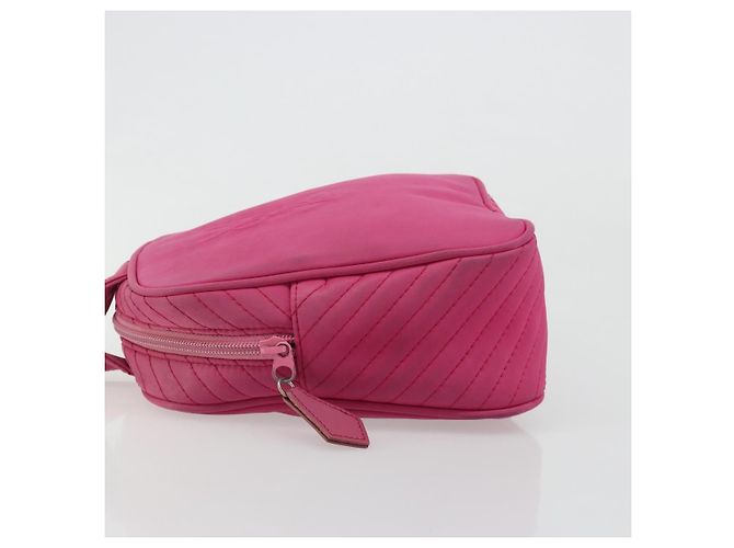 SAINT LAURENT Borsa a Mano Canvas Rosa Oro Auth bs35590 D'oro - vista 5