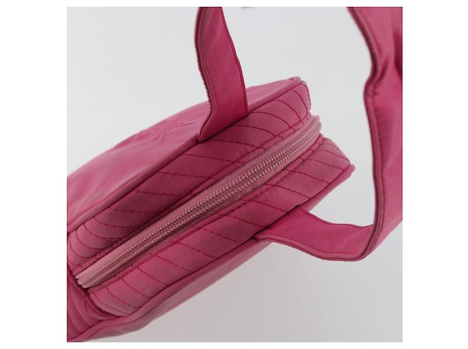 SAINT LAURENT Borsa a Mano Canvas Rosa Oro Auth bs35590 D'oro - vista 6