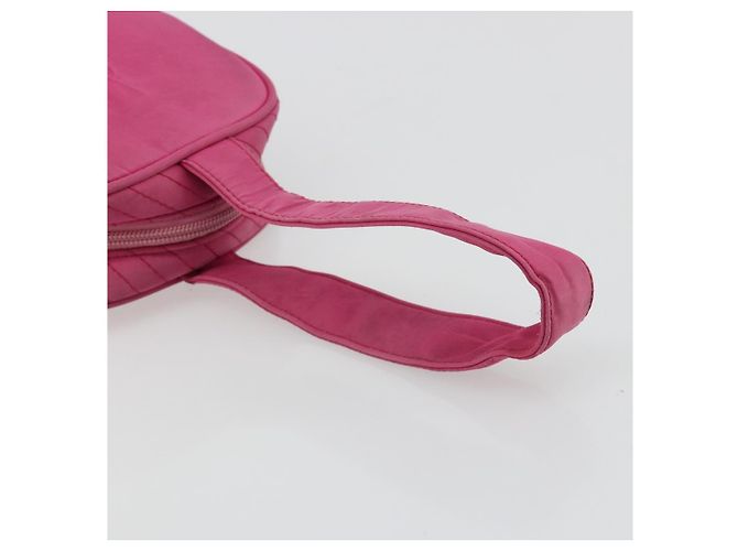 SAINT LAURENT Borsa a Mano Canvas Rosa Oro Auth bs35590 D'oro - vista 7