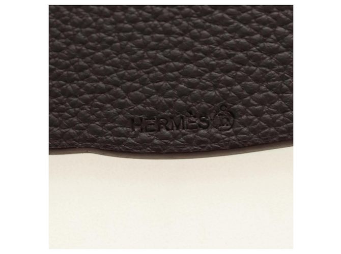 Hermès HERMES Petit H Eichhörnchen-Anhänger aus Leder Grün Authentisch 184259M - Ansicht 10