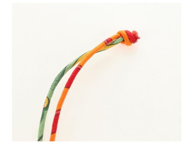 Hermès HERMES Petit H Eichhörnchen-Anhänger aus Leder Grün Authentisch 184259M - Ansicht 5
