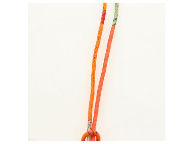 Hermès HERMES Petit H Eichhörnchen-Anhänger aus Leder Grün Authentisch 184259M - Ansicht 8