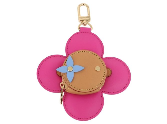 LOUIS VUITTON Vivienne Porta-moedas de Couro Rosa M81700 LV Auth 184785SAM - vista 2