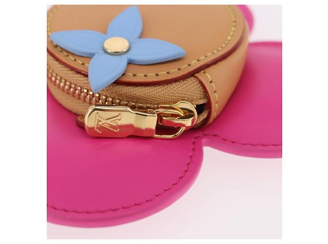 LOUIS VUITTON Vivienne Porta-moedas de Couro Rosa M81700 LV Auth 184785SAM - vista 8