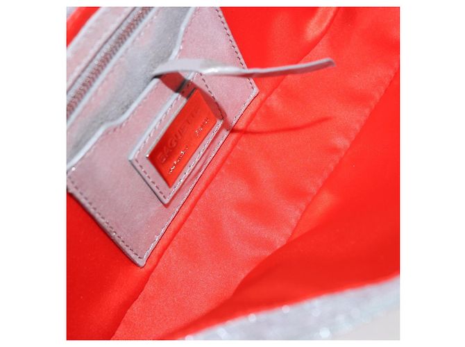 FENDI Zucca Canvas Mamma Baguette Borsa a Spalla con Strass Argento Autentica am11868SM - vista 22