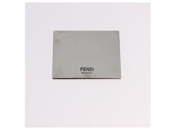 FENDI Zucca Canvas Mamma Baguette Borsa a Spalla con Strass Argento Autentica am11868SM - vista 29