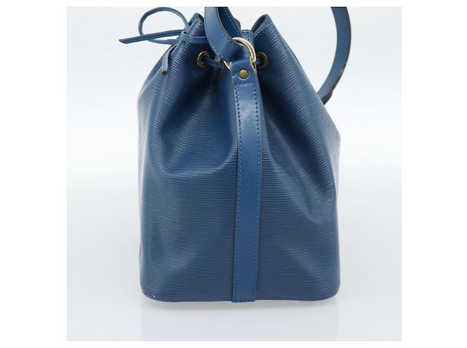Borsa a tracolla LOUIS VUITTON Epi Petit Noe Blue M44105 LV Auth ep14776 - vista 5