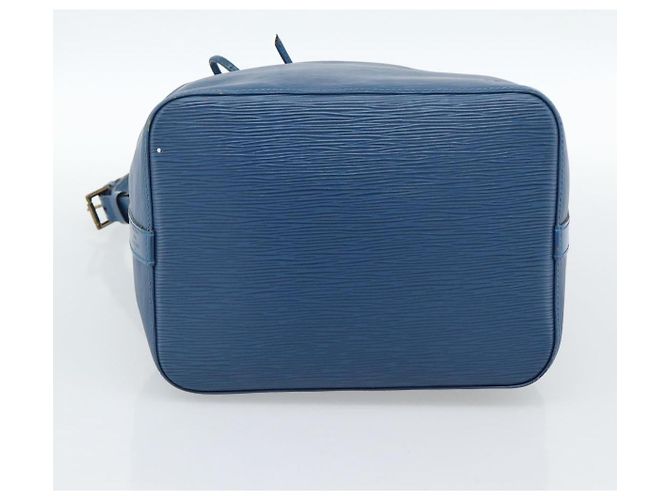 Borsa a tracolla LOUIS VUITTON Epi Petit Noe Blue M44105 LV Auth ep14776 - vista 9