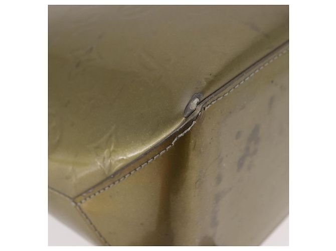 LOUIS VUITTON Monogram Vernis Wilshire GM Tote Bag Gris Art Deco LV Auth ep14862 Grigio - vista 11