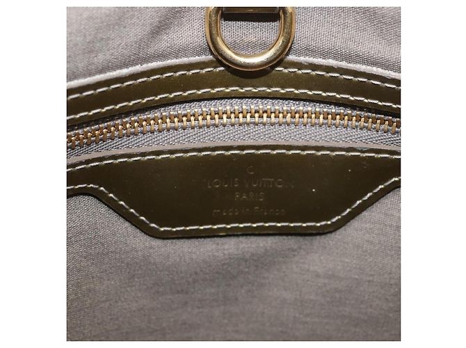 LOUIS VUITTON Monogram Vernis Wilshire GM Tote Bag Gris Art Deco LV Auth ep14862 Grigio - vista 16
