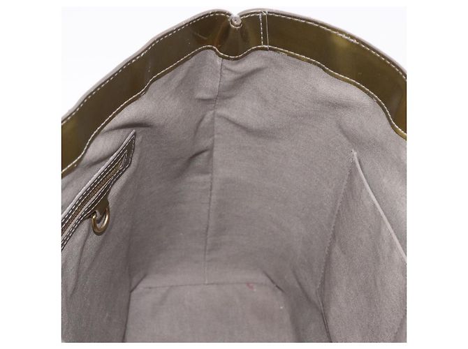 LOUIS VUITTON Monogram Vernis Wilshire GM Tote Bag Gris Art Deco LV Auth ep14862 Grigio - vista 18