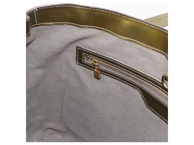LOUIS VUITTON Monogram Vernis Wilshire GM Tote Bag Gris Art Deco LV Auth ep14862 Grigio - vista 20