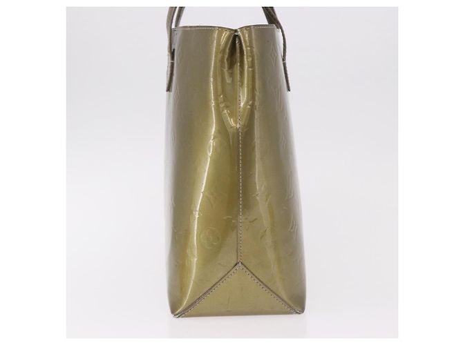 LOUIS VUITTON Monogram Vernis Wilshire GM Tote Bag Gris Art Deco LV Auth ep14862 Grigio - vista 4