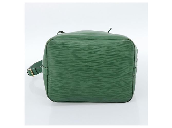 Borsa a tracolla LOUIS VUITTON Epi Petit Noe Verde M44104 LV Auth ka4681 - vista 9