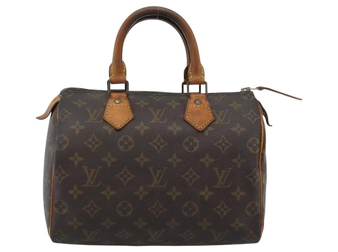 LOUIS VUITTON Borsa Monogram Speedy 25 M41528 LV Auth 185496 Monogramma - vista 2