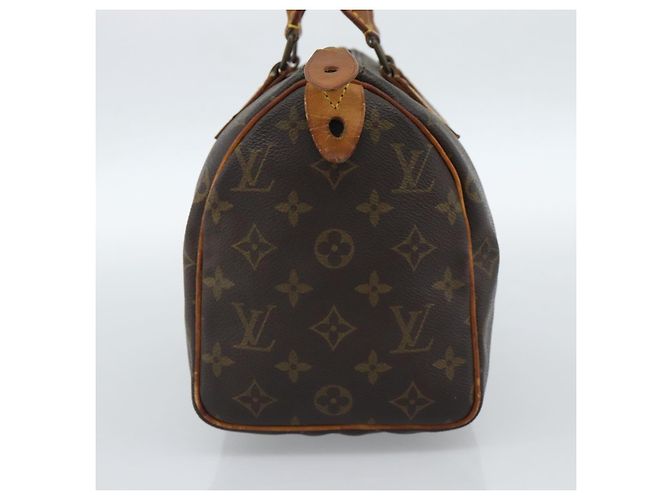 LOUIS VUITTON Borsa Monogram Speedy 25 M41528 LV Auth 185496 Monogramma - vista 5