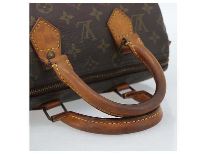 LOUIS VUITTON Borsa Monogram Speedy 25 M41528 LV Auth 185496 Monogramma - vista 7