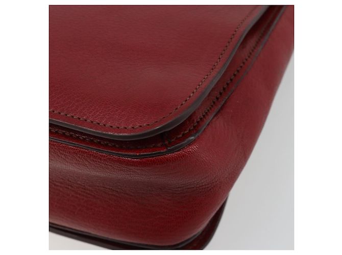 Borsa Miu Miu in pelle 2way Rosso Oro Auth ka4739A D'oro - vista 14