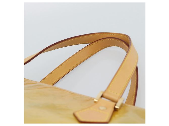 LOUIS VUITTON Borsa Monogram Vernis Houston Gris M91053 LV Auth ti3940 Grigio - vista 8
