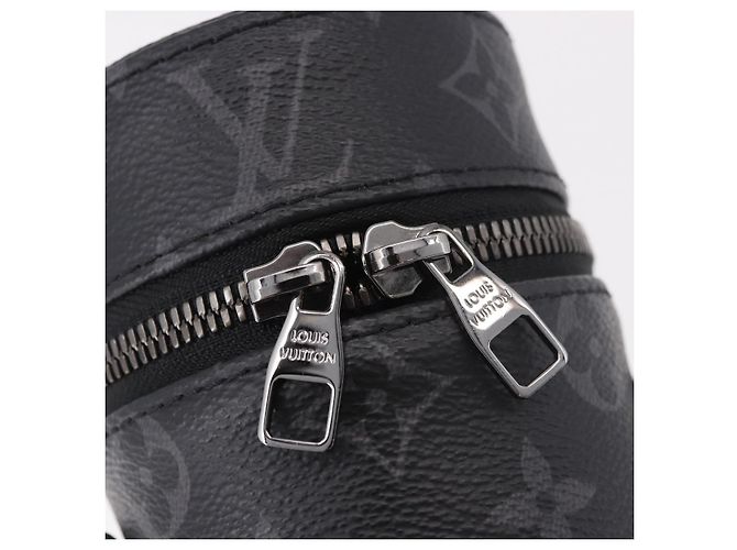 LOUIS VUITTON Monogram Eclipse Portabottiglie GI0398 Auth 185037V Monogramma - vista 15