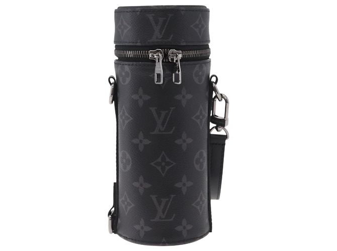 LOUIS VUITTON Monogram Eclipse Portabottiglie GI0398 Auth 185037V Monogramma - vista 2
