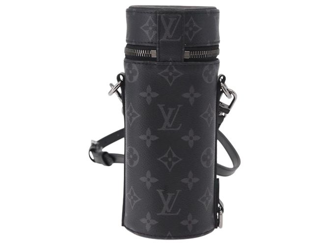 LOUIS VUITTON Monogram Eclipse Portabottiglie GI0398 Auth 185037V Monogramma - vista 3