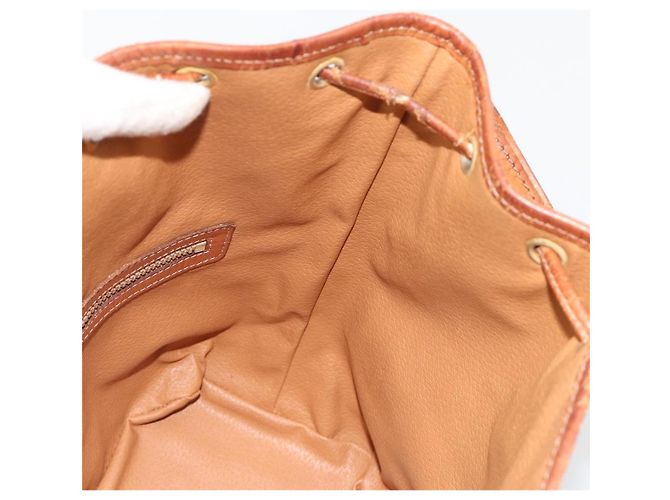 Céline Borsa a Spalla CELINE Macadam Canvas PVC Beige Oro Auth ti3982 D'oro - vista 20