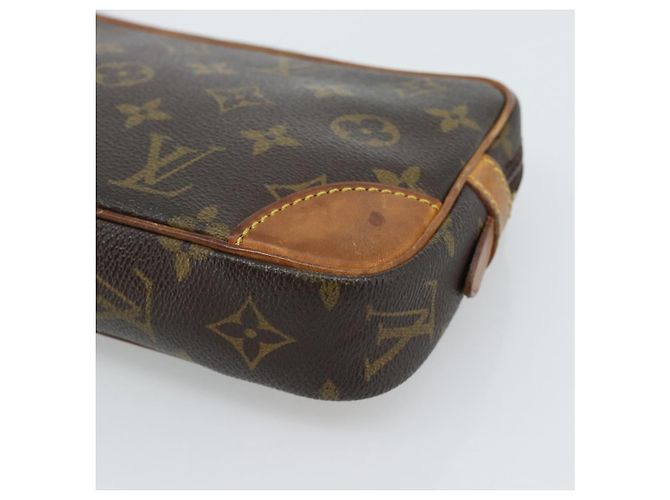 LOUIS VUITTON Monogram Marly Dragonne PM Clutch M51827 LV Auth ka4699 Monogramma - vista 10
