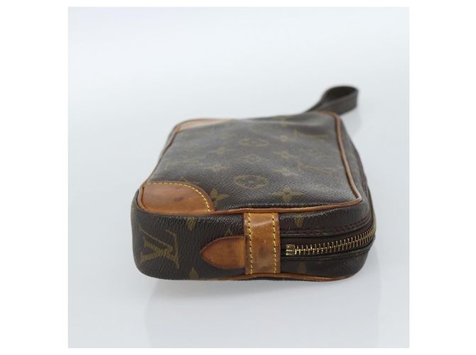 LOUIS VUITTON Monogram Marly Dragonne PM Clutch M51827 LV Auth ka4699 Monogramma - vista 5
