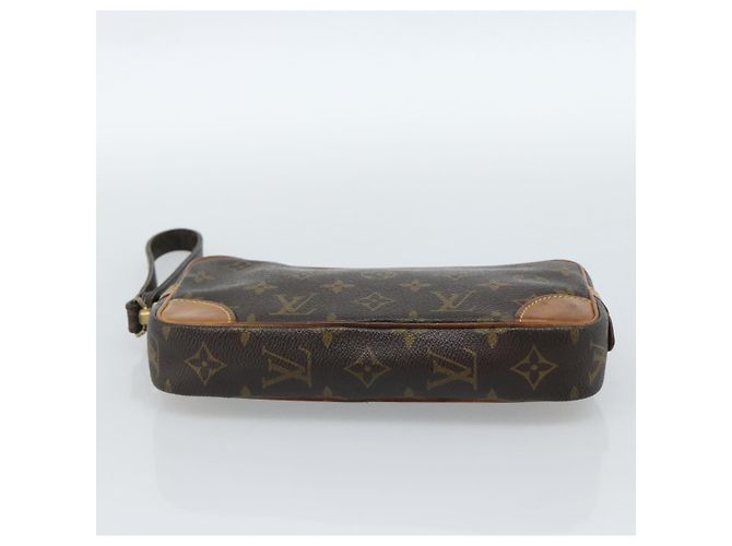 LOUIS VUITTON Monogram Marly Dragonne PM Clutch M51827 LV Auth ka4699 Monogramma - vista 9