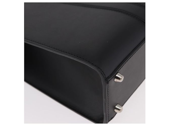 Borsa Christian Dior in pelle nera autentica ep14660 Nero - vista 10