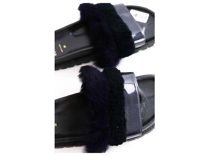 Sacai Sandali neri Nero - vista 4
