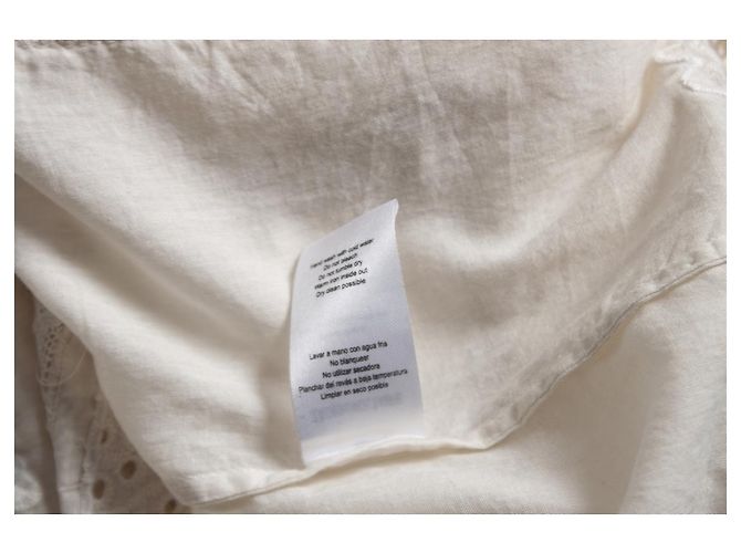 Zadig & Voltaire deluxe, top con detalles de encaje Blanco - vista 5