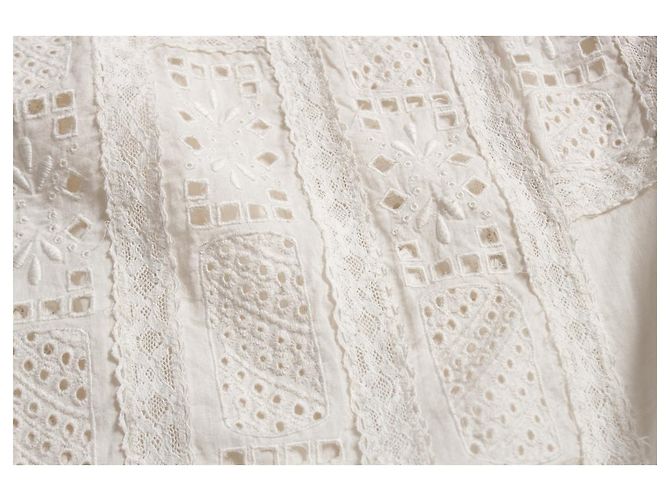 Zadig & Voltaire deluxe, top con detalles de encaje Blanco - vista 7