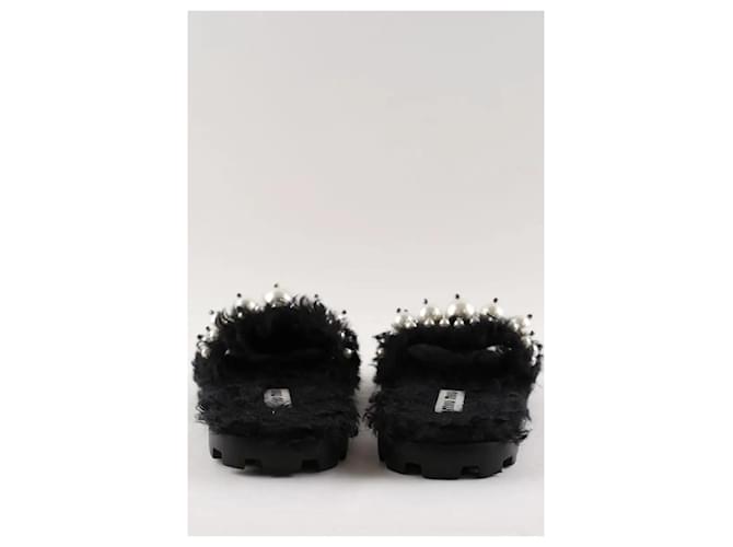 Miu Miu Sandali neri Nero - vista 2