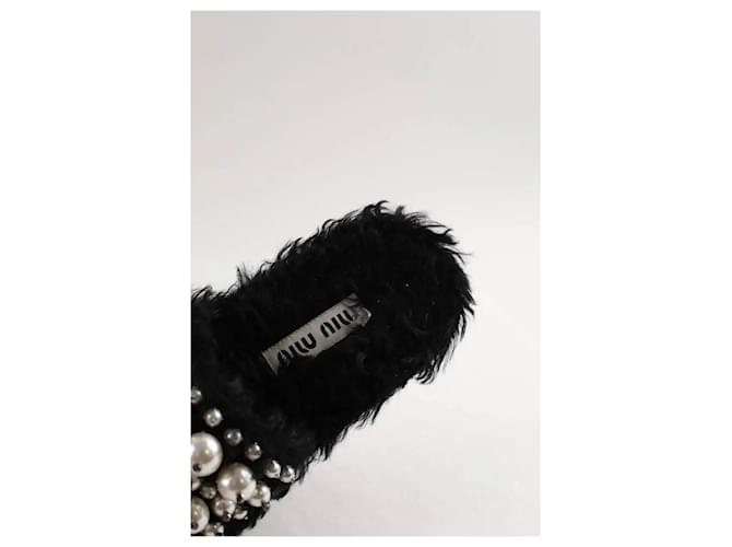 Miu Miu Sandali neri Nero - vista 5