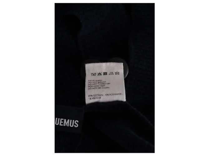 Jacquemus Minigonna blu navy - vista 5