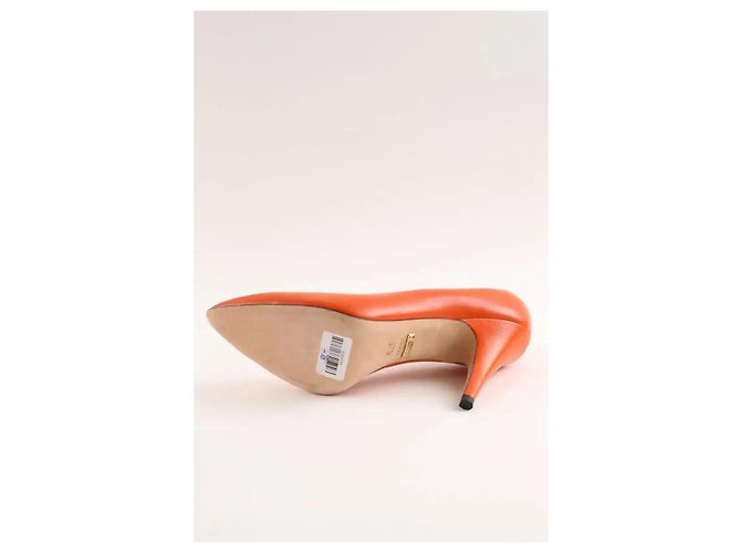Gucci Orangefarbene Absätze - Ansicht 6