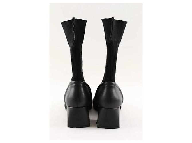 Courreges Botas negras Negro - vista 2