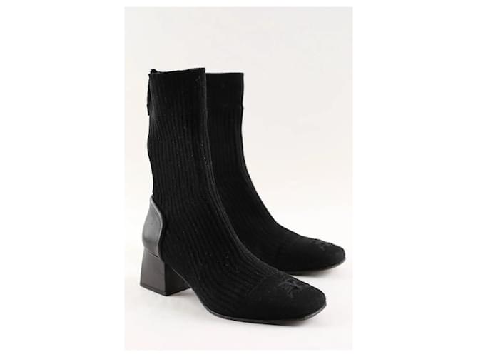 Courreges Botas negras Negro - vista 3