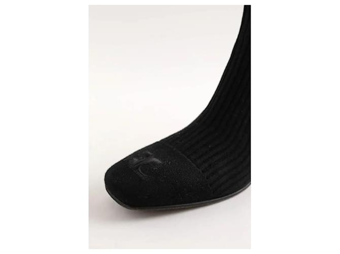 Courreges Botas negras Negro - vista 5