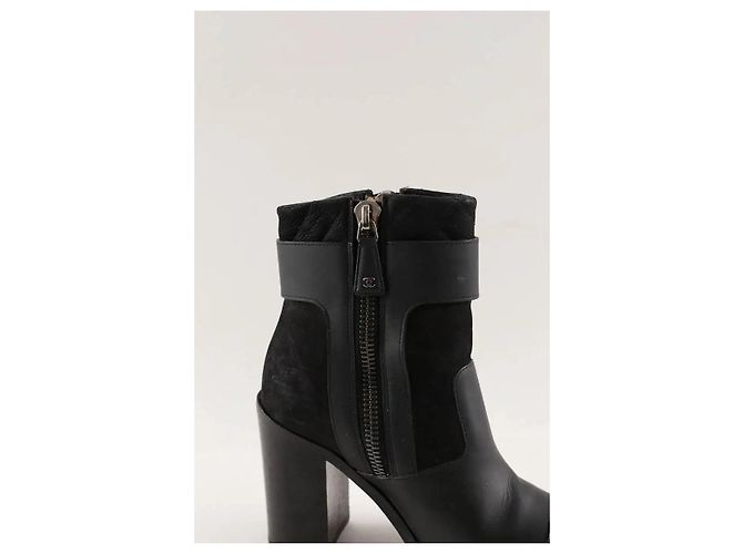 Chanel Schwarze Stiefel - Ansicht 4