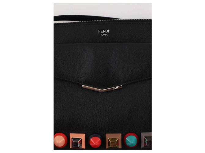 Fendi Schultertasche schwarz - Ansicht 2