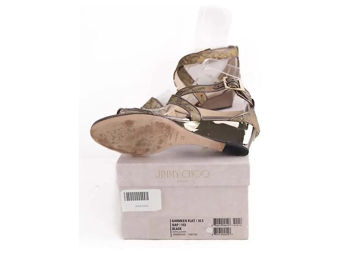 Jimmy Choo Tacones dorados - vista 6