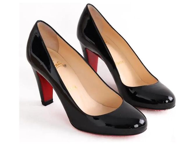 Christian Louboutin Tacchi neri Nero - vista 3