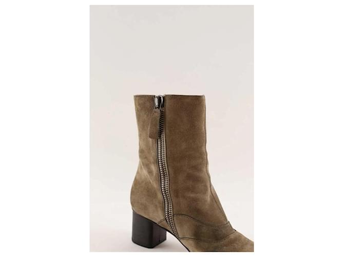 Chloé Graue Stiefel - Ansicht 4