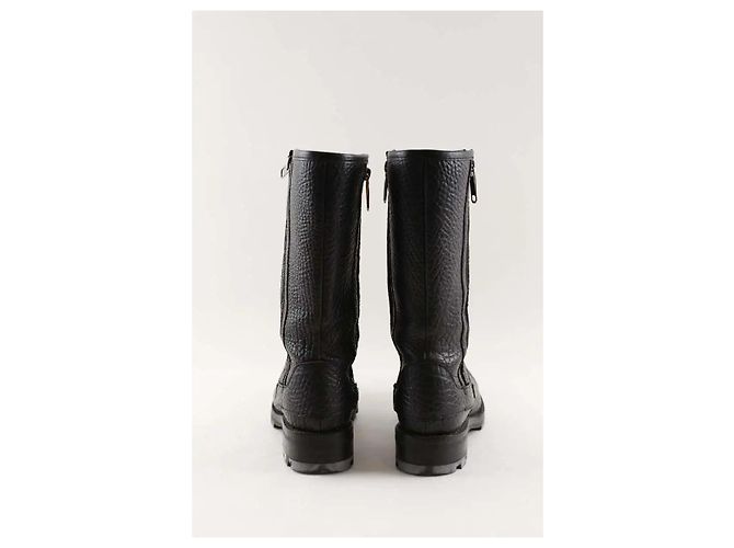Jil Sander Botas moteras negras Negro - vista 2